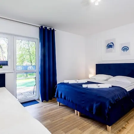 Apartment 2b Niebieskie Z Basenem Krytym, Odkrytym, Sala Zabaw, Animacjami Poddąbie