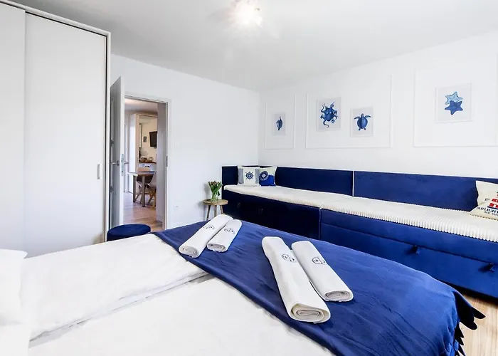 Apartament 2b Niebieskie Dawniej Blue Marine Z Basenem Krytym, Odkrytym, Salą Zabaw, Animacjami